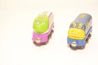 Tomy Chuggington Wooden Railway Train lot (2) KOKO ,& Brewster - Image 1 of 3