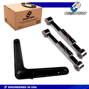 PartsW Jeep Liberty 2002-2007 3Pc Rear Suspension Control Arms Kit - Picture 1 of 7