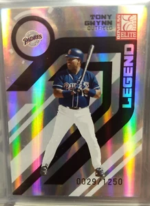 2005 Donruss Elite Tony Gwynn Legend (#167) /1250 - Picture 1 of 2