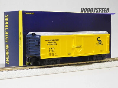 LIONEL AMERICAN FLYER C&O INSULATED BOXCAR #7783 S GAUGE railroad 2219361 NEW - Image 1 of 4