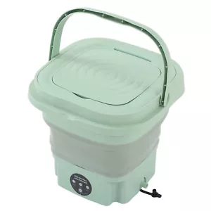 HG (Mint Green Us Standard) 8L Folding Washing Machine 100-240V Large Capacity - Picture 1 of 23