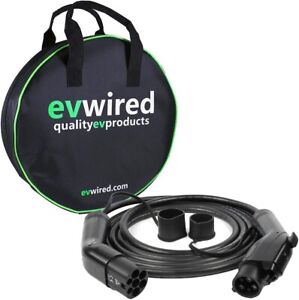 EV Charging Cable Type 2 to Type 2 Single Phase 5 Metre EVwired>