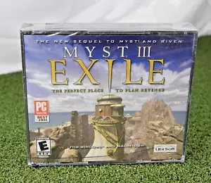 Myst III Exile / Myst Riven The Sequel PC Game New Sealed Ubi Soft - Picture 1 of 3