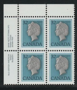 1983 Canada SC# 792i UL - First-Class Plate No. 2 Harrison Paper PB M-NH # 2898 - Picture 1 of 1