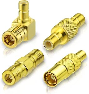 Bingfu 4 Kit SMB Wtyczka Gniazdo Adapter DAB Adapter do Alpine - Zdjęcie 1 z 11