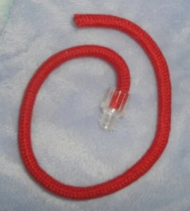 Red Rope 'Mouse Tail' replacement for Smart Rolling Ball Interactive Cat Toy NEW - Picture 1 of 3