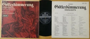 SXL 6220 ED2 Wagner - Gotterdammerung Highlights Nilsson Solti VPO UK LP NM- - Bild 1 von 2