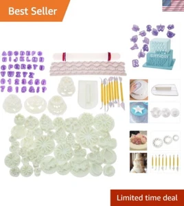 Professional & Beginner Friendly 108pcs Cake Bakeware Fondant Decoration Kit - Picture 1 of 8