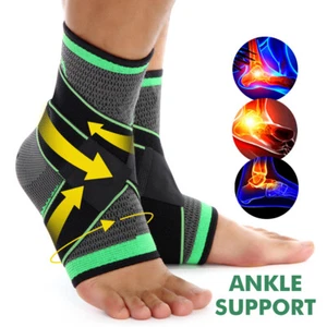 Knöchelunterstützung Kompression Fuß Brace Straps Achillessehne Plantar Schmerz - Bild 1 von 12