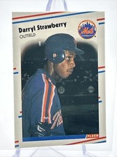 1988 Fleer Classic MINI Darryl Strawberry Baseball Card #97 Mint FREE SHIPPING