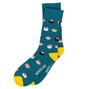 Succulent Sushi Bamboo Socks by Dapper Roo - Picture 1 of 2