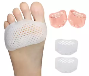2x cuscinetti metatarsali per piedi palla gel dolore solette supporto neuroma UK sollievo - Foto 1 di 6