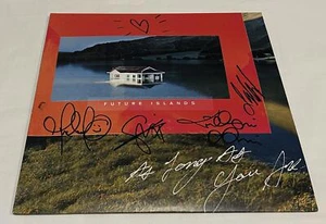 FUTURE ISLANDS SIGNED AS LONG AS YOU ARE VINYL RECORD JSA - Bild 1 von 3