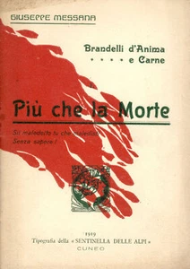 Fetzen von Seele und Fleisch mehr als der Tod Giuseppe Messana 1919 - Bild 1 von 1