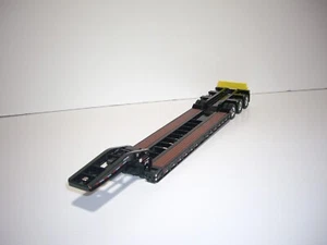 DIECAST MASTERS 1/50 BLACK TRAIL KING TRI-AXLE LOWBOY SAME SCALE AS FIRST GEAR - Picture 1 of 5