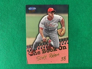 1999 Ultra The Book On #11 Scott Rolen Philadelphia Phillies - Foto 1 di 1