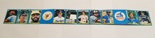 1983 Fleer Baseball Stickers Panel  Rickey Henderson #144 Uncut