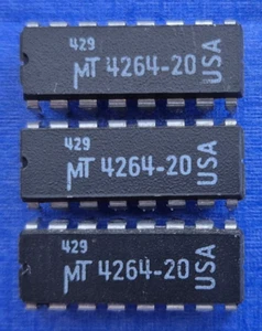 (3x) MT4264-20 USA | MT 4264-20 USA RAM memory Chips for Commodore 64/128/Plus/4 - Afbeelding 1 van 2