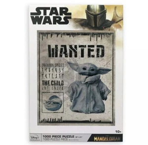 Disney The Child 1000pcs Puzzle Star Wars The Mandalorian Yoda New with Box - Picture 1 of 4