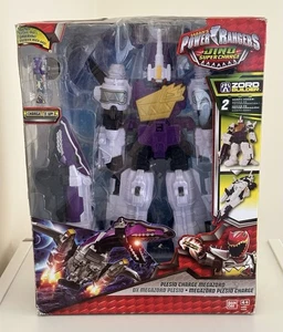 Power Rangers Dino Super Charge Dx Plesio Megazord New But Damaged Box - Picture 1 of 7