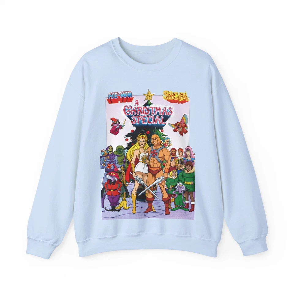 Sudadera He-Man & She-Ra Navidad Especial Cuello Redondo - MOTU, POP Filmación Foto 1 de 1