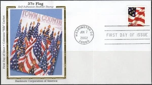 US Scott #3635 "Colorano "Silk" Cachet, "Flag", First Day Cover - Picture 1 of 1