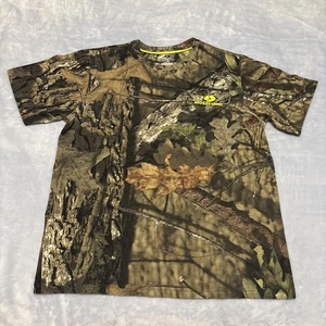 Mossy Oak Break-Up Country Camouflage Short Sleeve T-Shirt Size M - Picture 1 of 6