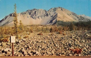Postkarte ca: Chaos Crags, Lassen Peak Highway, Lassen Peak, Kalifornien - Bild 1 von 2