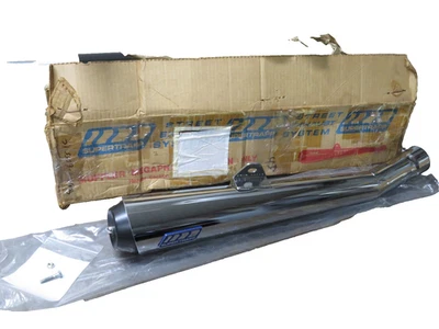 NOS Supertrapp Chrome Muffler Megaphone Fits: Kawasaki 1982 GPZ550 4MSM-60551C - Image 1 of 4