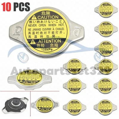 10PCS Radiator Cap 108KPa 16401-20353 Replacement Toyota 2001-2017 Camry Corolla - Image 1 of 4
