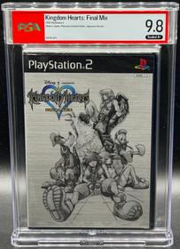 Kingdom Hearts Final Mix Sony PlayStation 2 PS2 Japan Version PSA 9.8 A+ Graded