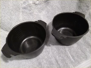 Pampered Chef 2 Quart Large Micro Cooker Microwave Steamer Black 2 QT - NO LID - - Picture 1 of 7