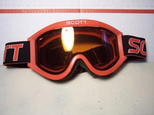 vintage scott goggles motocross bmx honda cr red adult - Bild 1 von 7