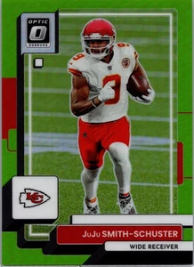 2022 DONRUSS OPTIC JUJU SMITH-SCHUSTER LIME GREEN PRIZM #96 CHIEFS /35 - Picture 1 of 2