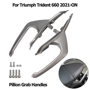 Haltegriff Beifahrer Für Triumph Trident 660 Passenger Pillion Grab Handles Kit - Bild 1 von 16
