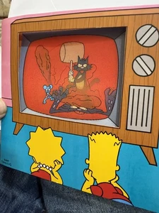 2008 THE SIMPSONS HALLMARK 3-d Birthday CARD —never Used - Picture 1 of 1