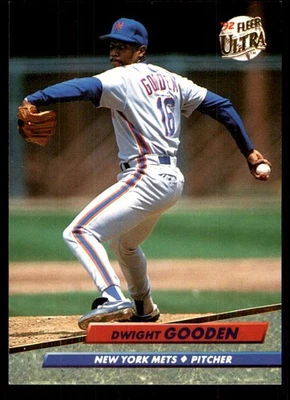 Dwight Gooden 1992 Ultra #232 New York Mets MLB READ FREE SHIPPING AutographDen - Image 1 of 2