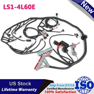 Wiring Harness Stand Alone For LS1 4L60E DBC 4.8 6.0 1997-2006 1998 1999 2003 - Picture 1 of 7