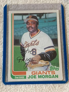 Joe Morgan 1982 Topps Baseball #754 - Tarjeta MLB de los Giants ex+/nuevo en serie - Imagen 1 de 2