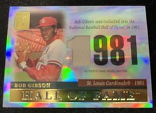 2004 TOPPS TRIBUTE HOF RELICS BASEBALL ASSORTED SINGLES U-PICK