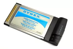 Dynex DX-E202 CardBus Network Card 32-Bit 10/100 Mbps PCMCIA for Laptop Computer - Picture 1 of 1