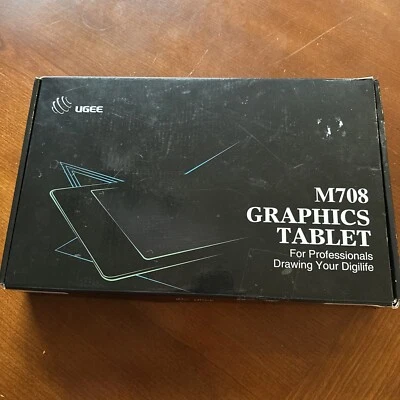 UGEE (M708) USB WIRED DIGITAL DRAWING GRAPHICS TABLET - [COMPLETE KIT] - Image 1 of 4