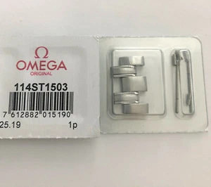 Authentic! Omega Seamaster 20mm Steel Link For Bracelet 1503/825 1513/825 - Picture 1 of 3