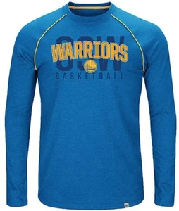 Camiseta Golden State Warriors para hombre Fast Break manga larga Raglan - Imagen 1 de 4