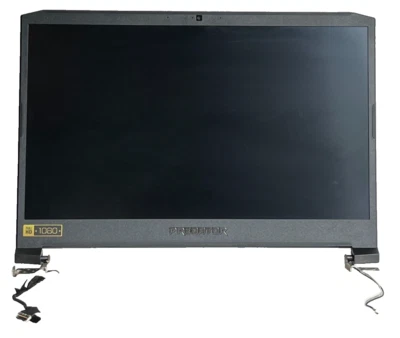 Acer Predator Triton 500 PH315-52 Screen TopLid assembly with hindges and cables - Image 1 of 2