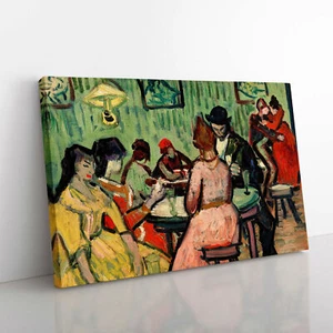 The Brothel By Vincent Van Gogh Canvas Wall Art Print Framed Picture Home Decor - Picture 1 of 6