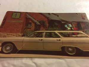 Chevelle "300" 4-door Station Wagon  Vintage Postcard  - Picture 1 of 5