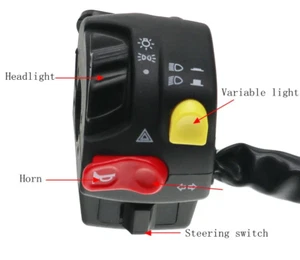 7/8" Motorcycle Switch Horn~High/low Beam Headlight~Fog Light~Warning Light - Picture 1 of 5