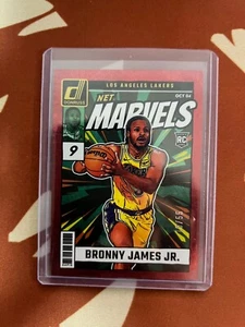 2024-25 Panini Donruss Net Marvels 19/55 Red Fireworks Bronny James Jr RC #11 - Picture 1 of 4