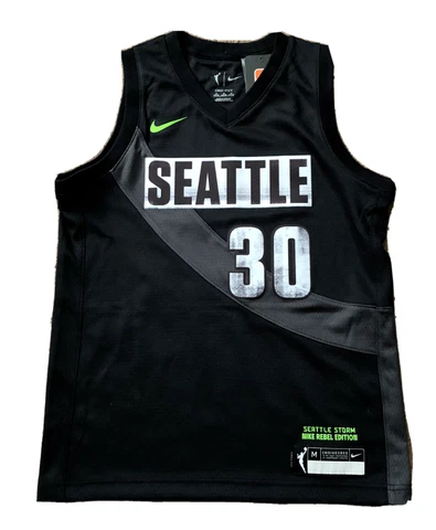 Nike Dri-FIT WNBA Seattle Storm Breanna Stewart Rebel Youth Girls Victory Jersey Cover